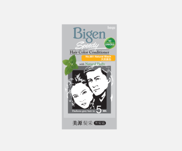 Bigen Speedy Hair Colour Conditioner (Natural Black)