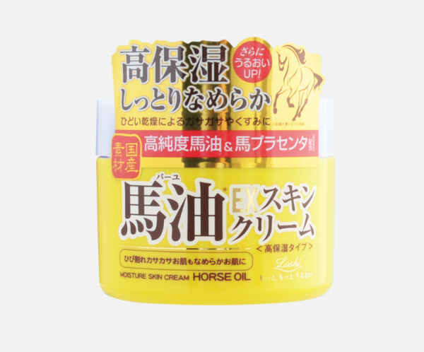 Oil skin Moisturising Loshi Horse Oil EX Moisture Skin Cream